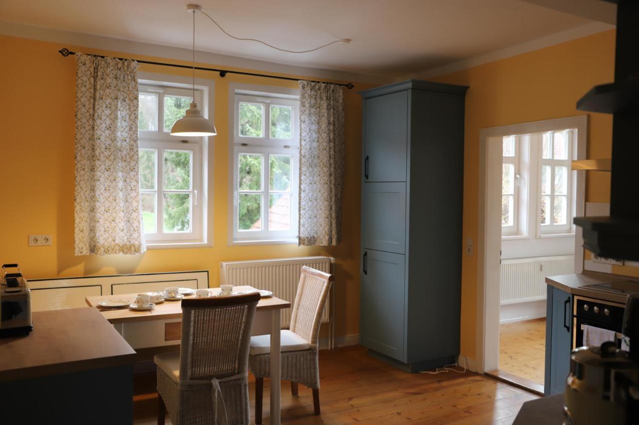 Forsthaus In Waldhessen Lägenhet Bauhaus Exteriör bild